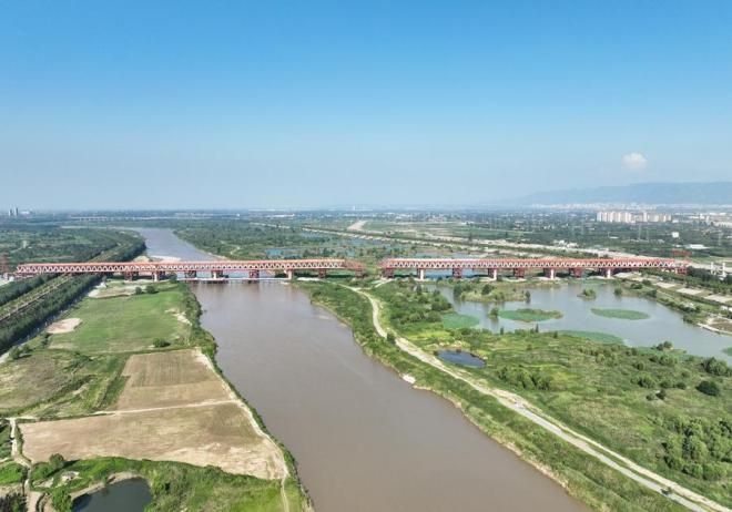 西安地鐵10號線跨渭河特大橋